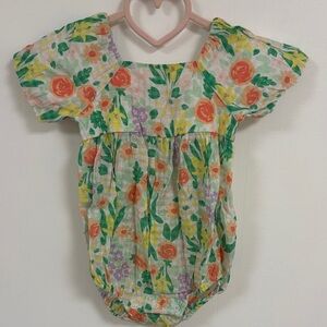 Floral Baby Romper